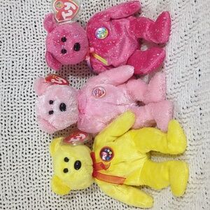 Lot of 3 Beanie Babies